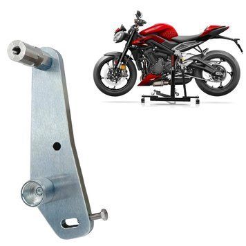 Переходная пластина для подставок ConStands Power Classic / Evo, совместимая с мотоциклами Triumph Street Triple 765 R / RS 23-25.
