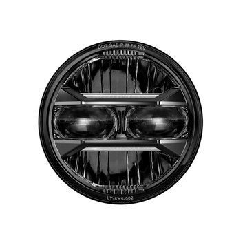Светодиодная фара 5,75 дюйма для Harley Davidson Craftride KK5 Фара черная