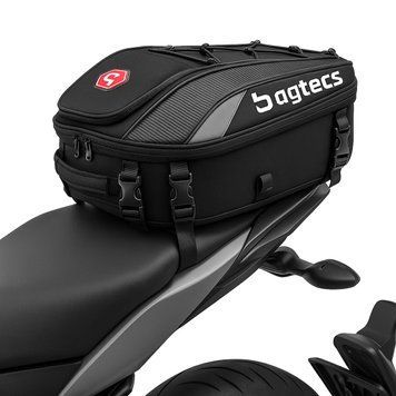 Задняя сумка, совместимая с Yamaha MT-10 / MT-03 Bagtecs X30, расширяемая, 20-30 л.
