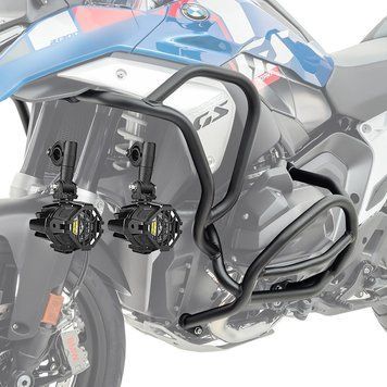 Комплект захисних дуг + додаткових протитуманних фар для BMW R 1300 GS 23-25 ​​Motoguard KT19 чорний