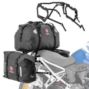 Комплект сумок WP8 + держатель Bagtecs, совместимый с BMW F 900 GS 24-25