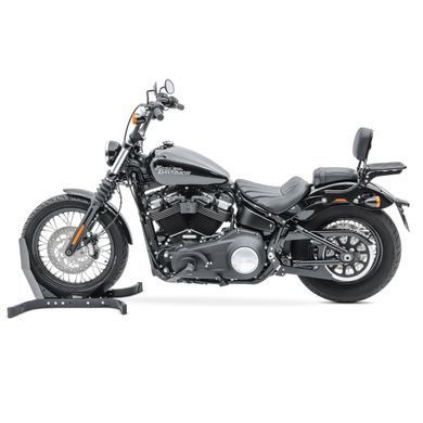 Комплект спинка STS22 со стыковочным комплектом R1 и багажником + защитная дуга Mustache для Harley Softail 18-25 Craftride