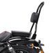 Спинка сиденья CSL Fix подходит для мотоцикла Harley Davidson Sportster 04-20, черная, Craftride