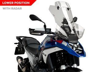 Вітрове скло Touring з козирком, сумісне з BMW R1300GS OPTION 719 TRAMONTANA 24 smoke Puig 21796H