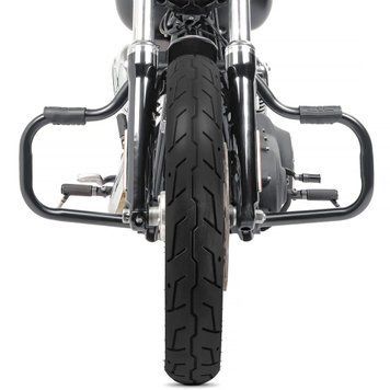 Захисні дуги Craftride Mustache для Harley Davidson Dyna Street Bob 06-17 чорного кольору