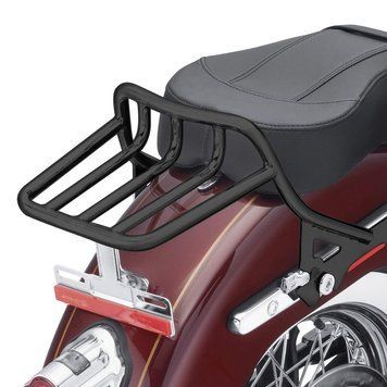 Задній багажник підходить для Harley Davidson Softail Fat Bob / 114 18-25 Craftride LR14 чорний