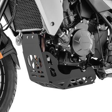 Защитная алюминиевая пластина картера, совместимая с Honda Transalp XL 23-25, Motoguard, черная