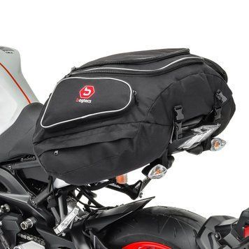 Задня сумка сумісна з Ducati Monster 1100 Evo Bagtecs X50, 50 л, чорна.