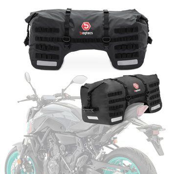 Сумка на задню частину сумісна з Yamaha MT-07/Tracer 700 Bagtecs SX70 70Ltr чорна DPLI1