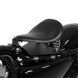 Одиночне сидіння для мотоциклів Bobber Craftride із опорною пластиною чорного кольору