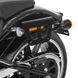 Набор опорных кронштейнов для седельной сумки подходит для Harley Davidson Softail Street Bob 18-25, снимаемой Craftride QL.