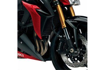 Подовження переднього крила Puig для SUZUKI GSX-S1000 2021-2026 чорного кольору 21315N