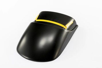 Подовження переднього крила Puig для HONDA NC750X 2015-2020 чорного цвета 6418N