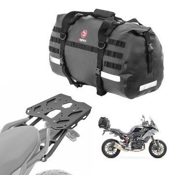 Комплект: багажник + задня сумка 50 л придатний для BMW F 900 XR 20-25 Bagtecs SLP-XB50 Задній багажник