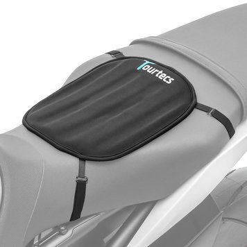 Гелевая подушка сиденья для мотоцикла Tourtecs neoprene S Гелевая подушка сиденья черного цвета