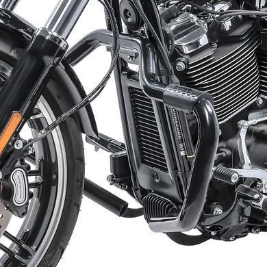Краш-бар Mustache II для Harley Street Glide 09-22 черный