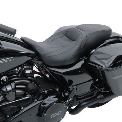 Сидіння для Harley Davidson Touring 09-25 comfort seat Craftride RH4 чорне