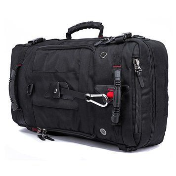 Мотоциклетний рюкзак Bagtecs HK2 35 л чорного кольору DPLB