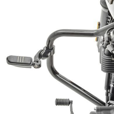 Подножки для мотоцикла Craftride CF11 на 32 мм черного цвета
