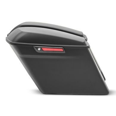 Розтягнуті бічні кофри підходять для Harley Davidson Road King Classic (FLHRC/I) 14-19 чорний мат Craftride