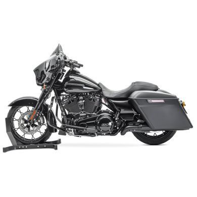 Розтягнуті бічні кофри підходять для Harley Davidson Road King Classic (FLHRC/I) 14-19 чорний мат Craftride