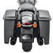 Розтягнуті бічні кофри підходять для Harley Davidson Road King Classic (FLHRC/I) 14-19 чорний мат Craftride