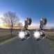 Дополнительные фары с креплением, совместимые с BMW R 1150 GS / Adventure Lumitecs MS1 ECE.