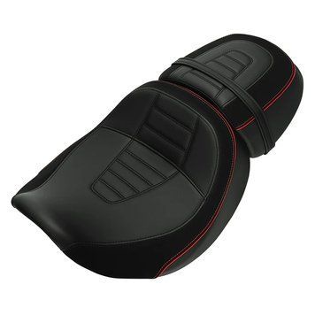 Низькопрофільне сидіння Harley Davidson Touring 23-25, Craftride RH19, червоне
