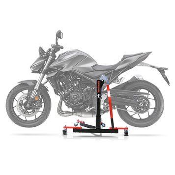 Центральна підставка ConStands Power-Evo, сумісна з Honda Hornet 1000/SP 24-25, червона