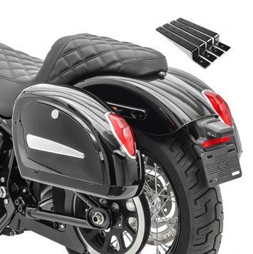 Комплект бічних кофрів для Yamaha XVS 1100/125 Drag Star Craftride Michigan 18Ltr