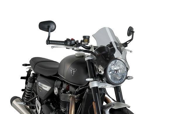 Ветровое стекло Top Puig для KAWASAKI ZEPHYR 750 1991-1999 дымчастого цвета 1309H