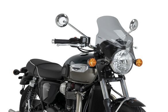 Ветровое стекло Top Puig для KAWASAKI ZEPHYR 750 1991-1999 дымчастого цвета 1309H