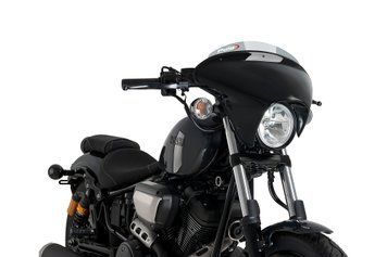 Полуобтекатель Sport Batwing SML Puig для YAMAHA XV950R 2014-2020 дымчастого цвета 21077H