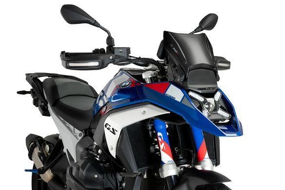 Ветровое стекло New Generation Sport Plus Puig для BMW R1300GS ADVENTURE 2024-2026 под карбон 21897C