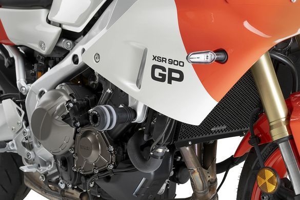 Вінтажні слайдери рами 2.0 Puig для YAMAHA XSR900 GP 2024-2026 чорного кольору 21458N