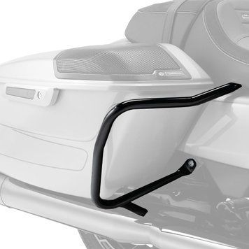 Захисна дуга для бічних кофрів, підходить для мотоциклів Harley Davidson Touring 23-26, Craftride KS27, чорна