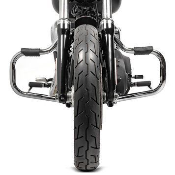 Захисні дуги для Harley Davidson Dyna 06-17 Craftride Mustache хром