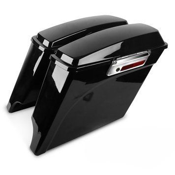 Комплект боковых кофров Harley Davidson Touring 94-13 Craftride Stretched 35Ltr черного цвета