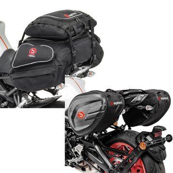 Комплект: задні сумки Bagtecs X50 та X52 + бічні сумки CRB, сумісні з Kawasaki Z 900/RS/Cafe