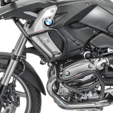 Комплект дуг сверху и снизу + фара L2 для BMW R 1200 GS 08-12 Motoguard черный
