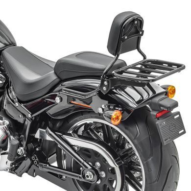 Задня багажна полиця підходить для Harley Davidson Breakout/Fat Boy/114 18-25 чорний Craftride