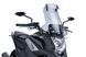 Вітрове скло Touring зі спойлером Puig для HONDA NC750X 2014-2015 димчастого кольору 6002H