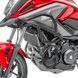 Комплект защитных дуг + фары Honda NC 750 X/700 X 12-20 + сумки Motoguard черный
