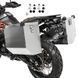 Комплект алюмінієвих кофрів Honda Transalp XL 600/ 650/ 750/ V Bagtecs Atlas 36 L з комплектом кріплення для багажника, Алюміній