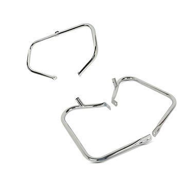 Комплект: захисні дуги Harley Davidson Touring 97-08 TR1 хром + захисні дуги кофра Harley Davidson Touring 97-08