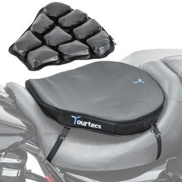 Повітряна подушка на сидінні мотоцикла Honda Rebel 500 CMX Tourtecs Air Deluxe ML чорний