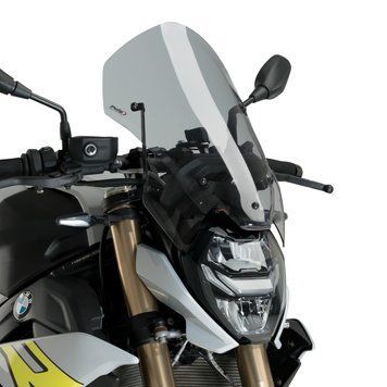 Лобове скло для BMW S 1000 R 21-24 Smoke Puig New Generation Touring 20888H