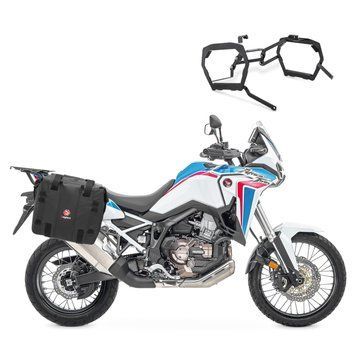 Комплект бічних сумок Bagtecs XA32SL + багажник підходить для Honda Africa Twin CRF 1100 L/Adventure Sports 20-26