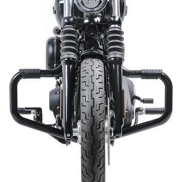 Краш-бар Mustache II для Harley Softail Street Bob 18-25 черный