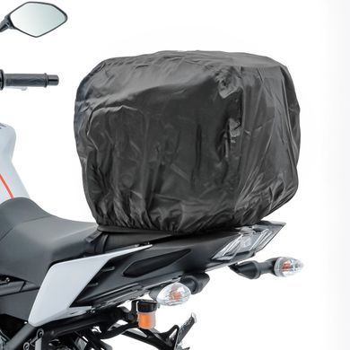 Задня сумка для мотоцикла Bagtecs X30 Buddy, 20-30 л, що розширюється, чорна, DPLC